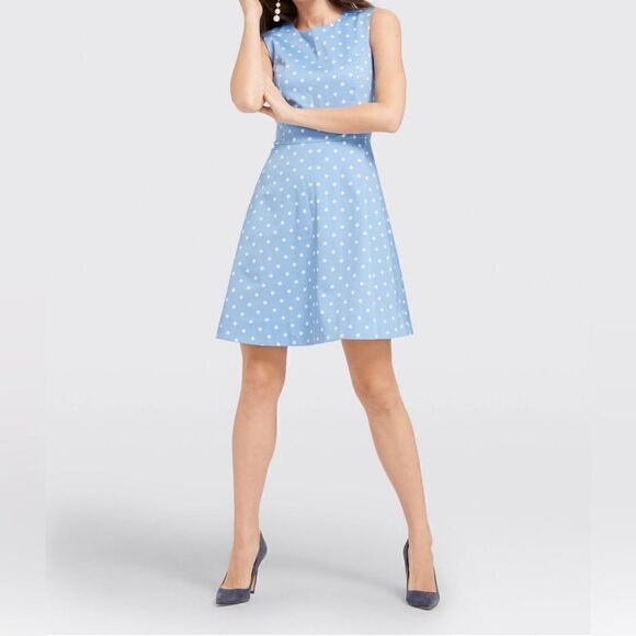 Draper James polka dot dress, Size 10 - Picture 1 of 5